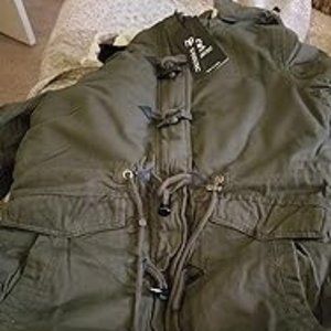 Women's Warm Winter Coat Hooded Fleece Lined Parkas Jacket